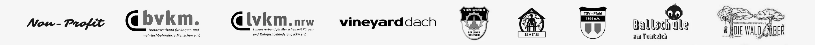 Logos Non-Profit Referenzen