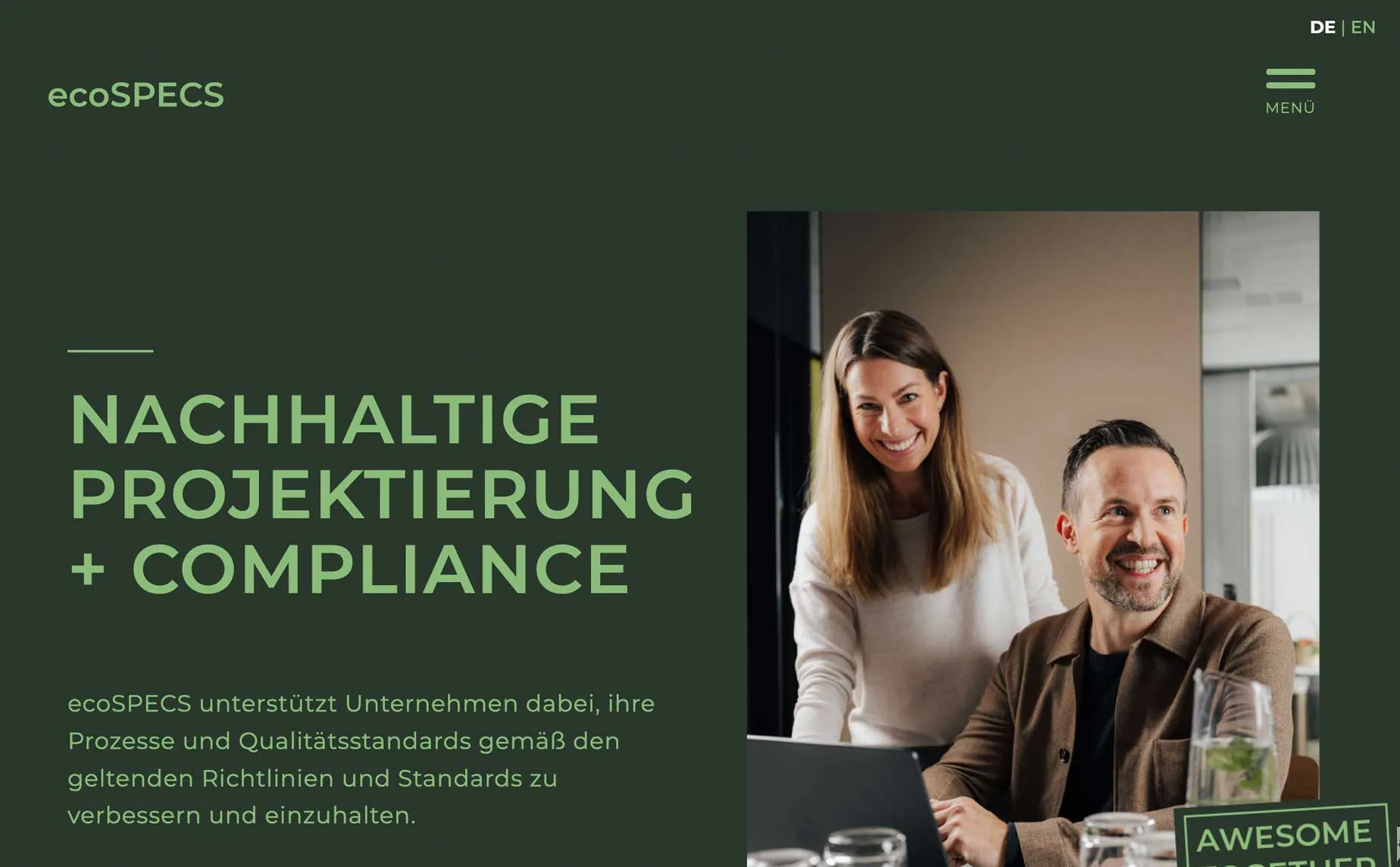 Referenzprojekt ecoSPECS